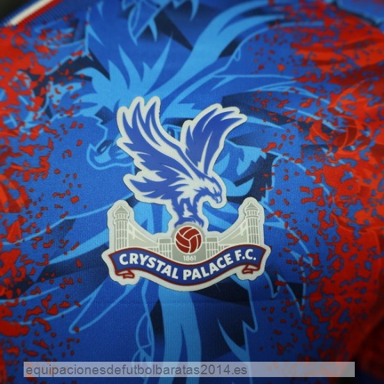 Nuevo 1ª Jugadores Camiseta Crystal Palace 24/25 Azul Rojo Baratas